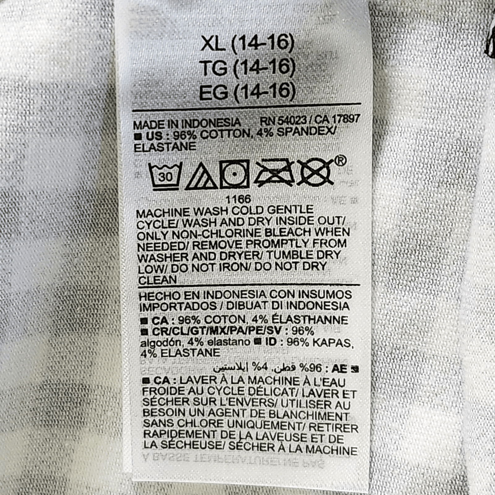 Old Navy Girls 14-16 Shorts Black White Stretch Pull On NEW - Thumbnail 9