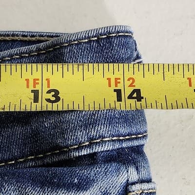 Lucky Brand Womens Size 6 / 28 R Mid Rise Skinny Ava Stretch Blue Jeans - Thumbnail 2