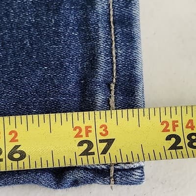 Lucky Brand Womens Size 6 / 28 R Mid Rise Skinny Ava Stretch Blue Jeans - Thumbnail 3