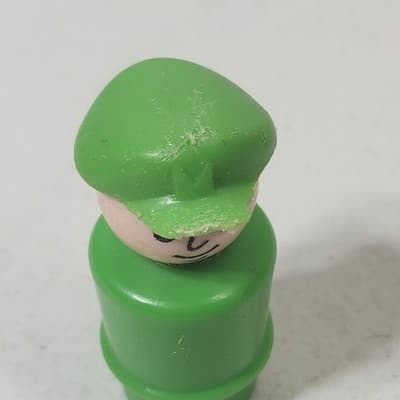 Vintage Fisher-Price Little People The Tall Green Boat Captain Is - Thumbnail 7