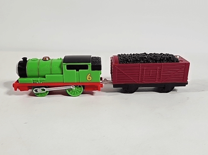 Thomas & Friends TrackMaster Motorized Percy Train Engine Toy 2009 Tested - Thumbnail 11