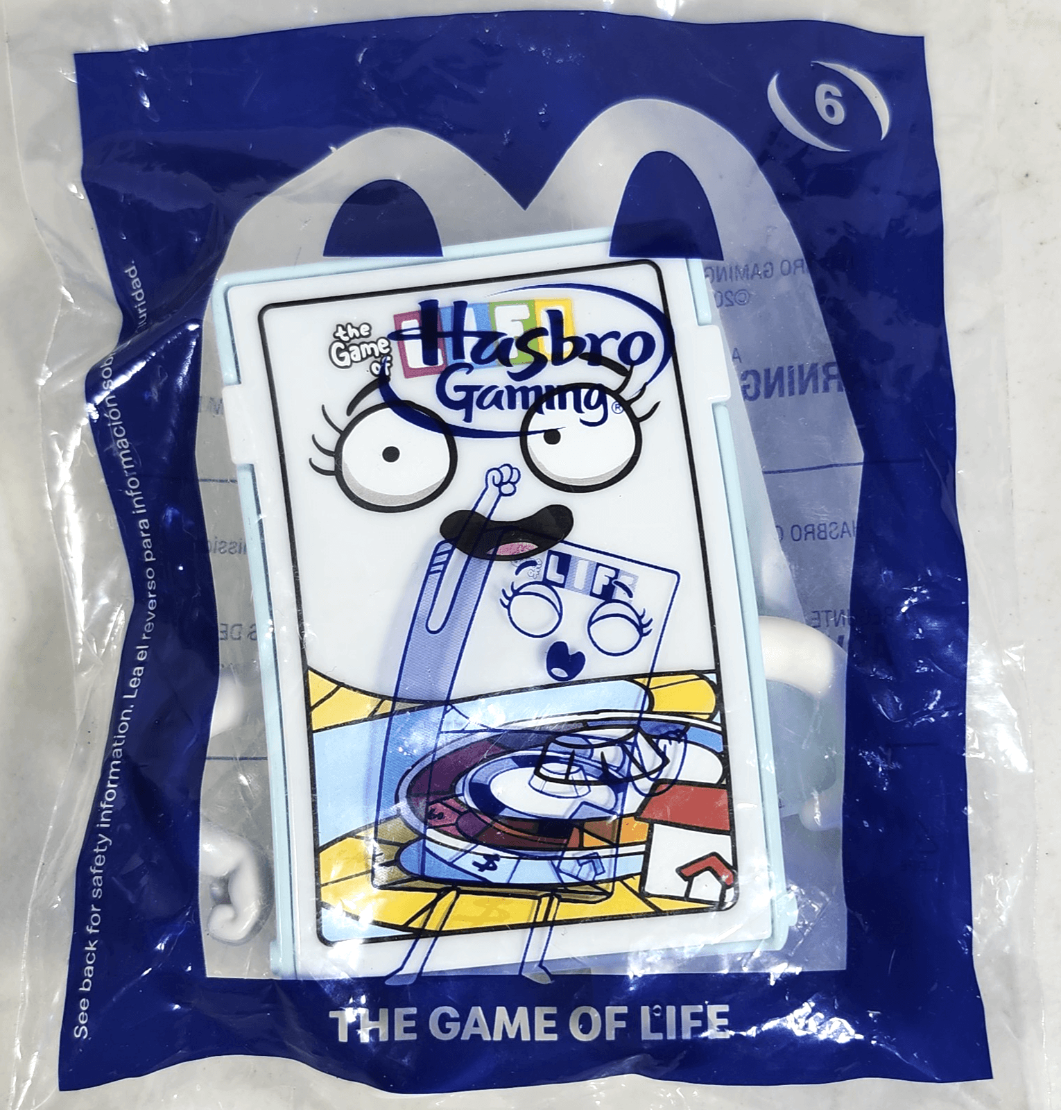 Hasbro Gaming #6 Game of Life McDonald's Happy Meal Toy 2020 Sealed NEW
