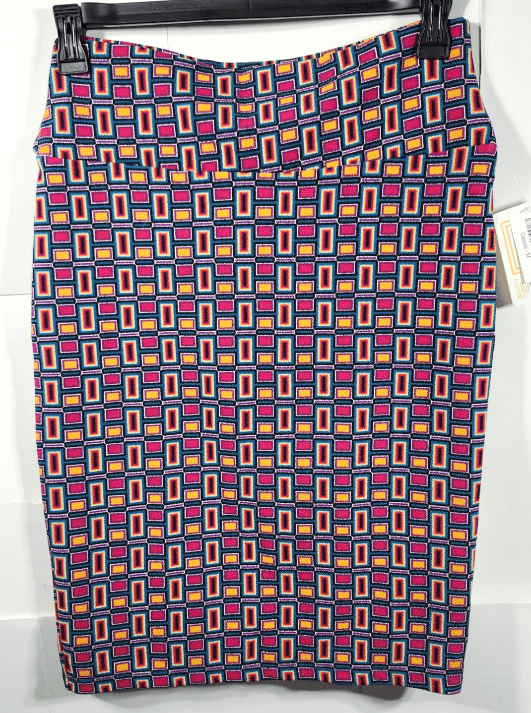 LuLaRoe Cassie Womens Geometric Patterned Skirt Size M NEW