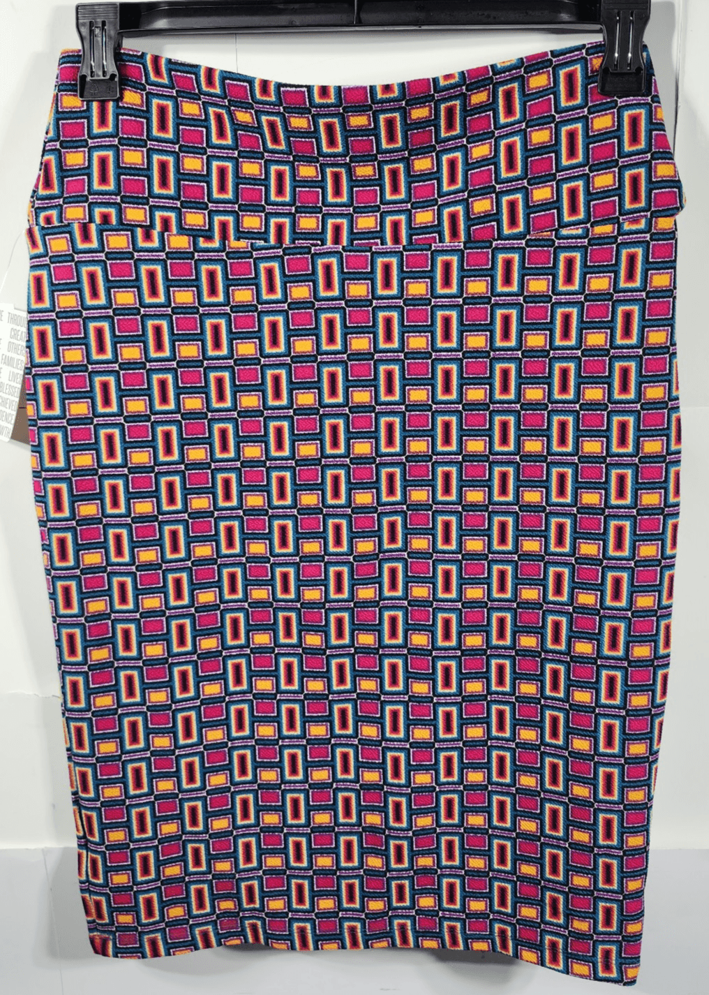 LuLaRoe Cassie Womens Geometric Patterned Skirt Size M NEW - Thumbnail 4