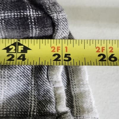 Lucky Brand Men's Small Button Up Shirt Plaid Flannel Classic Fit - Thumbnail 3