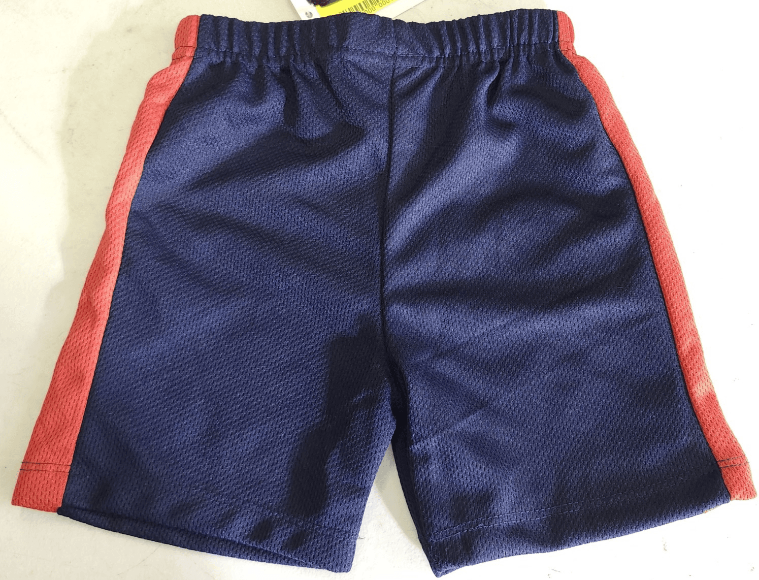 Nickelodeon Boys 12M Shorts Blue Red Elastic Waist NEW - Thumbnail 4
