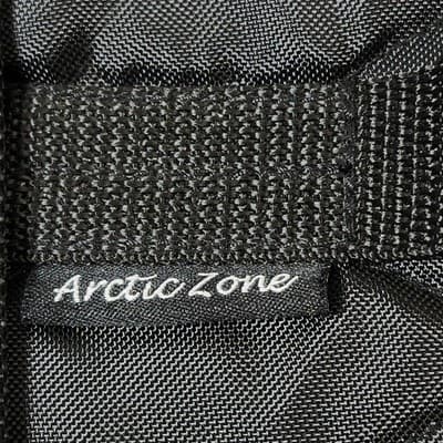 Artic Zone Quilted Insulated Nylon Black Lunch Bag 14" - Thumbnail 4