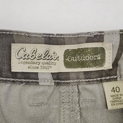 Cabelas Casuals Size 40 Baggy Y2K Camo Cargo Shorts Ripstop Utility Gorpcore - Thumbnail 8