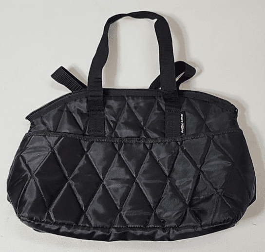 Artic Zone Quilted Insulated Nylon Black Lunch Bag 14" - Thumbnail 7