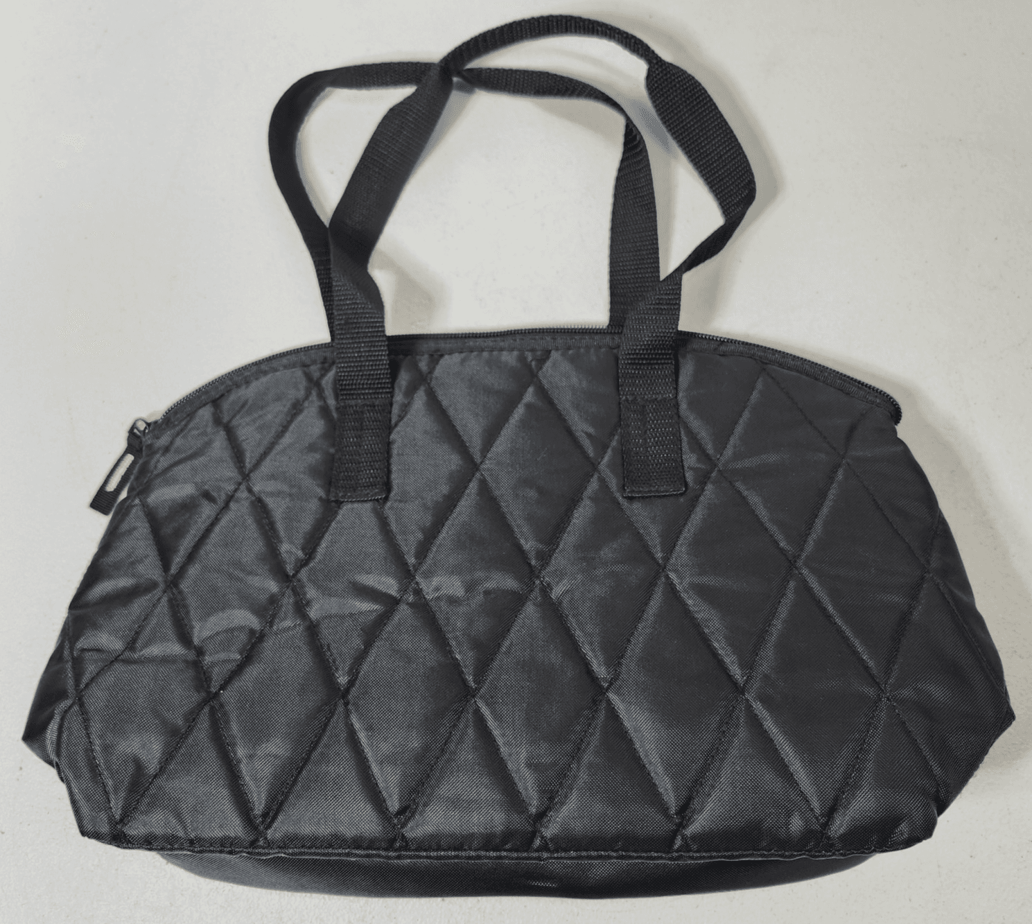 Artic Zone Quilted Insulated Nylon Black Lunch Bag 14" - Thumbnail 6