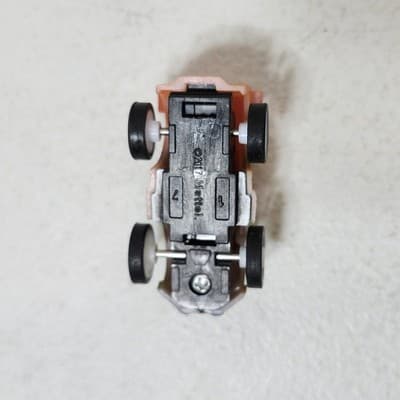 Hot Wheels Micro Mini Orange Green Pull-Back Car Toy Vehicle - Thumbnail 7