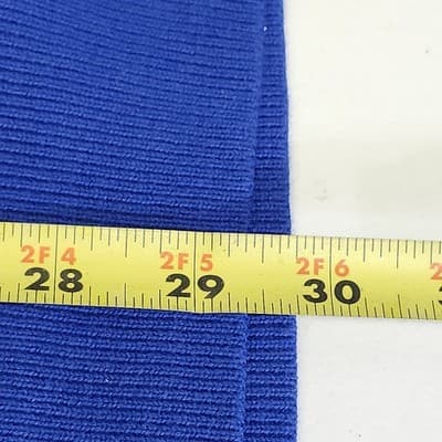 Lands' End Sweater Men's XXL Blue Supima Cotton V Neck Long Sleeve - Thumbnail 3