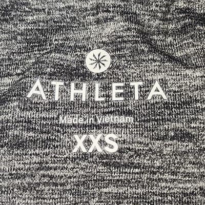 Athleta Women's Size XXS Leggings Pants Gray Black Gym Workout - Thumbnail 7