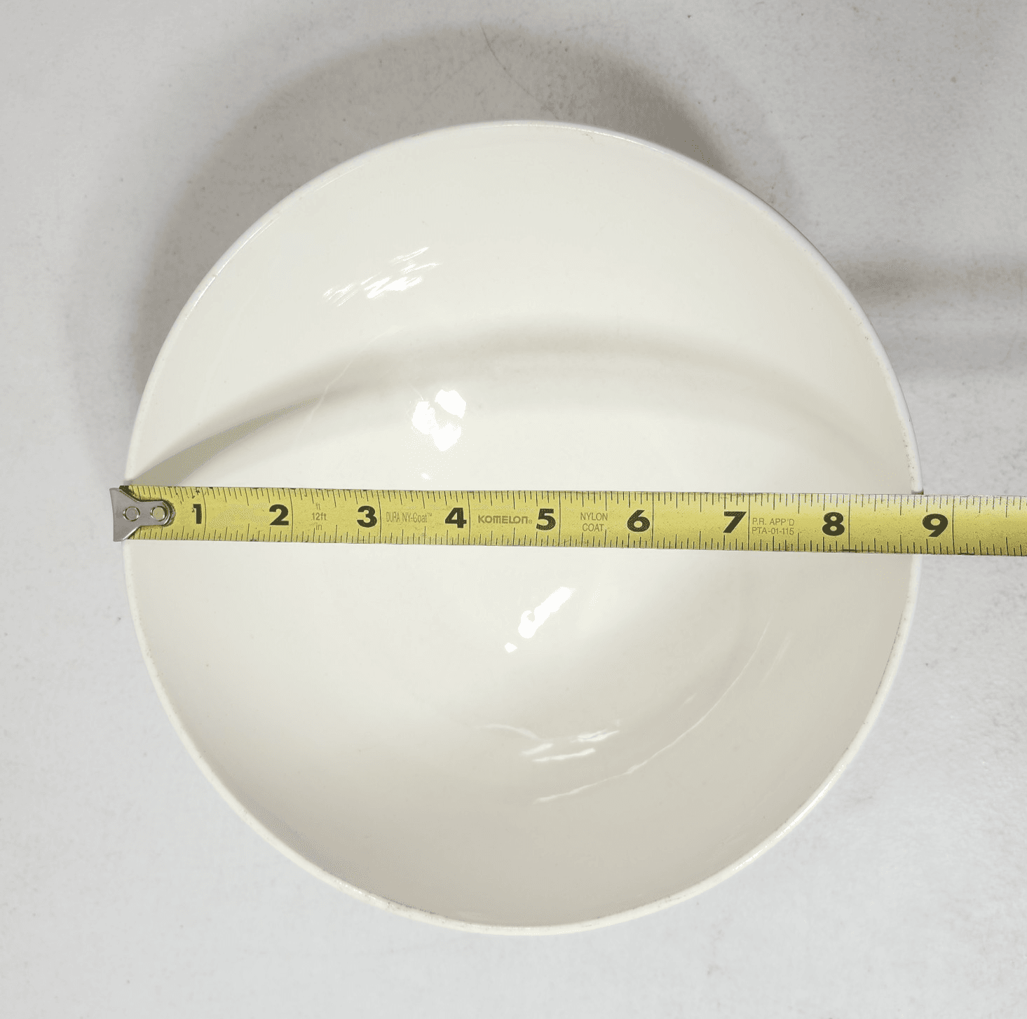Vintage Egersund Bowl Norst Flint Norway Kitchen Food Prep 8.75" - Thumbnail 5