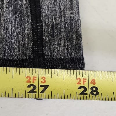Athleta Women's Size XXS Leggings Pants Gray Black Gym Workout - Thumbnail 3