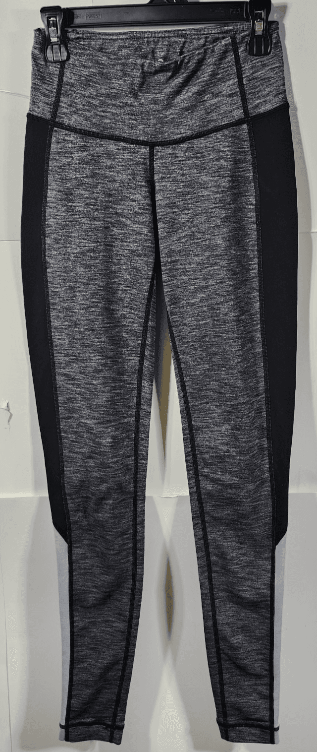 Athleta Women's Size XXS Leggings Pants Gray Black Gym Workout - Thumbnail 5