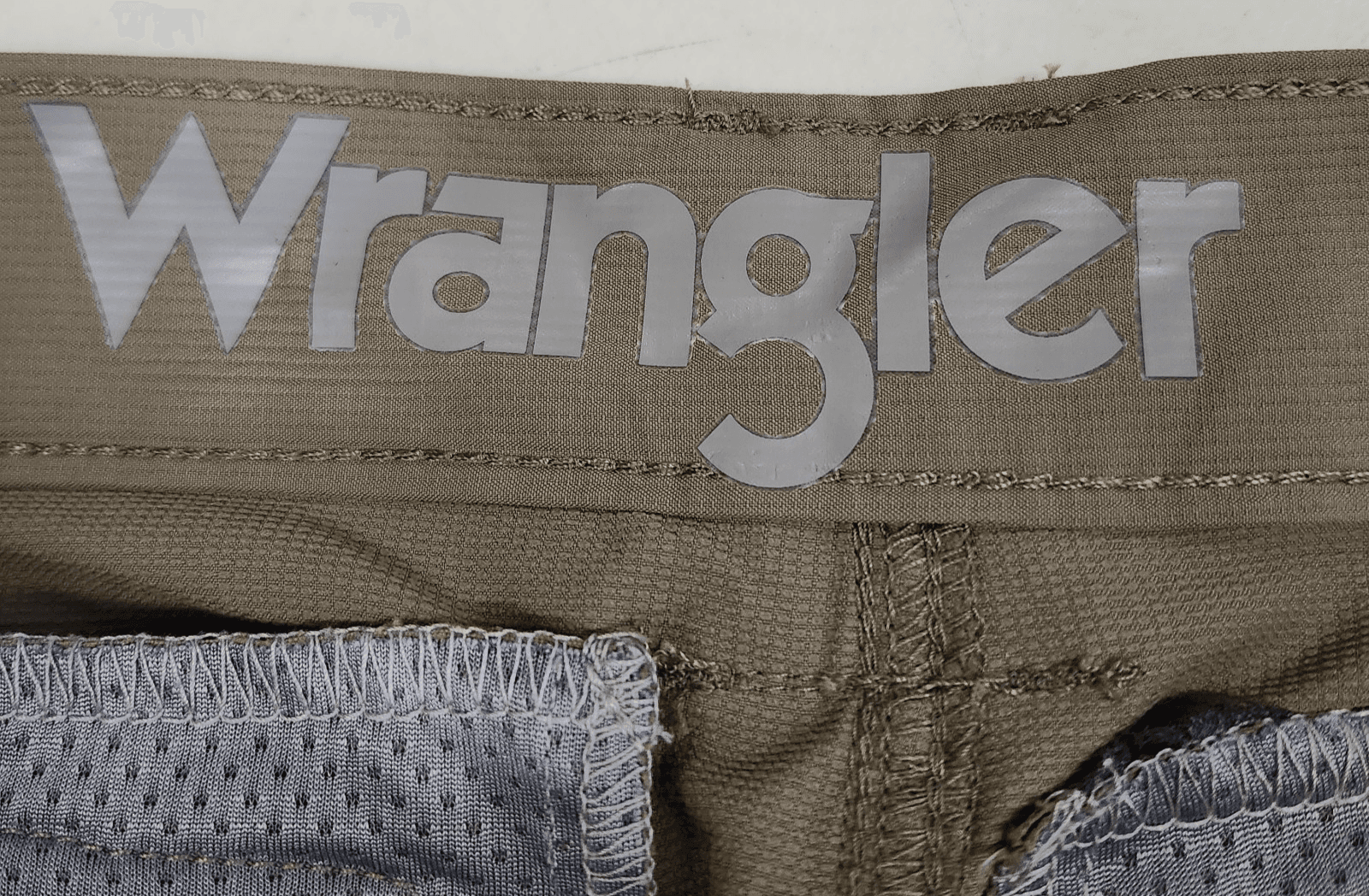Wrangler Mens 34 Cargo Shorts Performance Brown Utility Pockets Softshell Cowboy - Thumbnail 7
