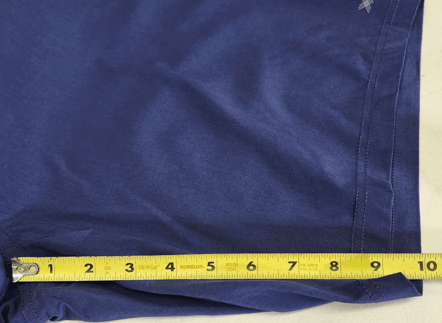 Kenneth Cole Men's 2X Heathered Tech Performance Shorts Blue Lightweight NEW - Thumbnail 3