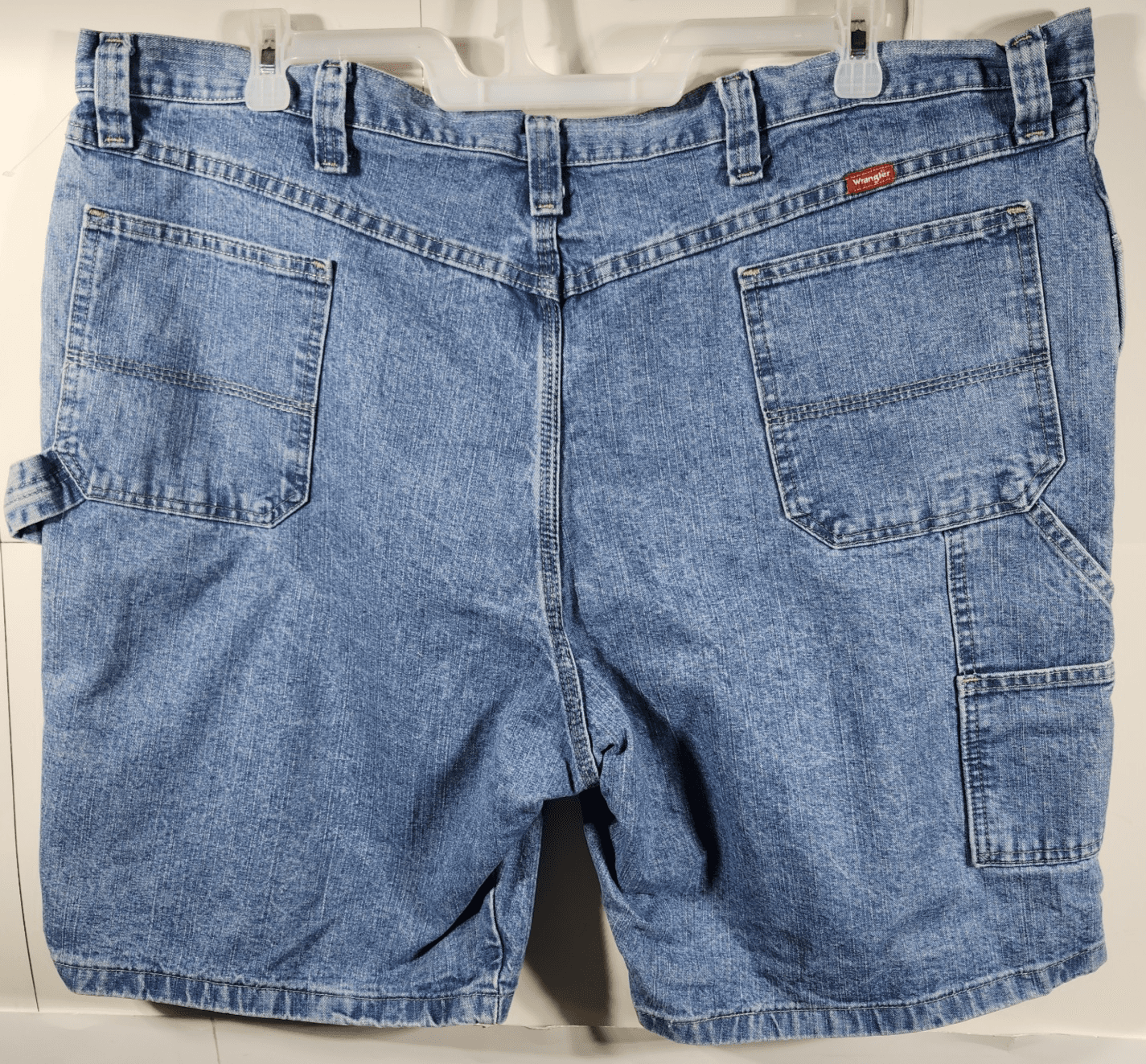 Wrangler Men's 46 Jean Shorts Carpenter Blue Denim - Thumbnail 4