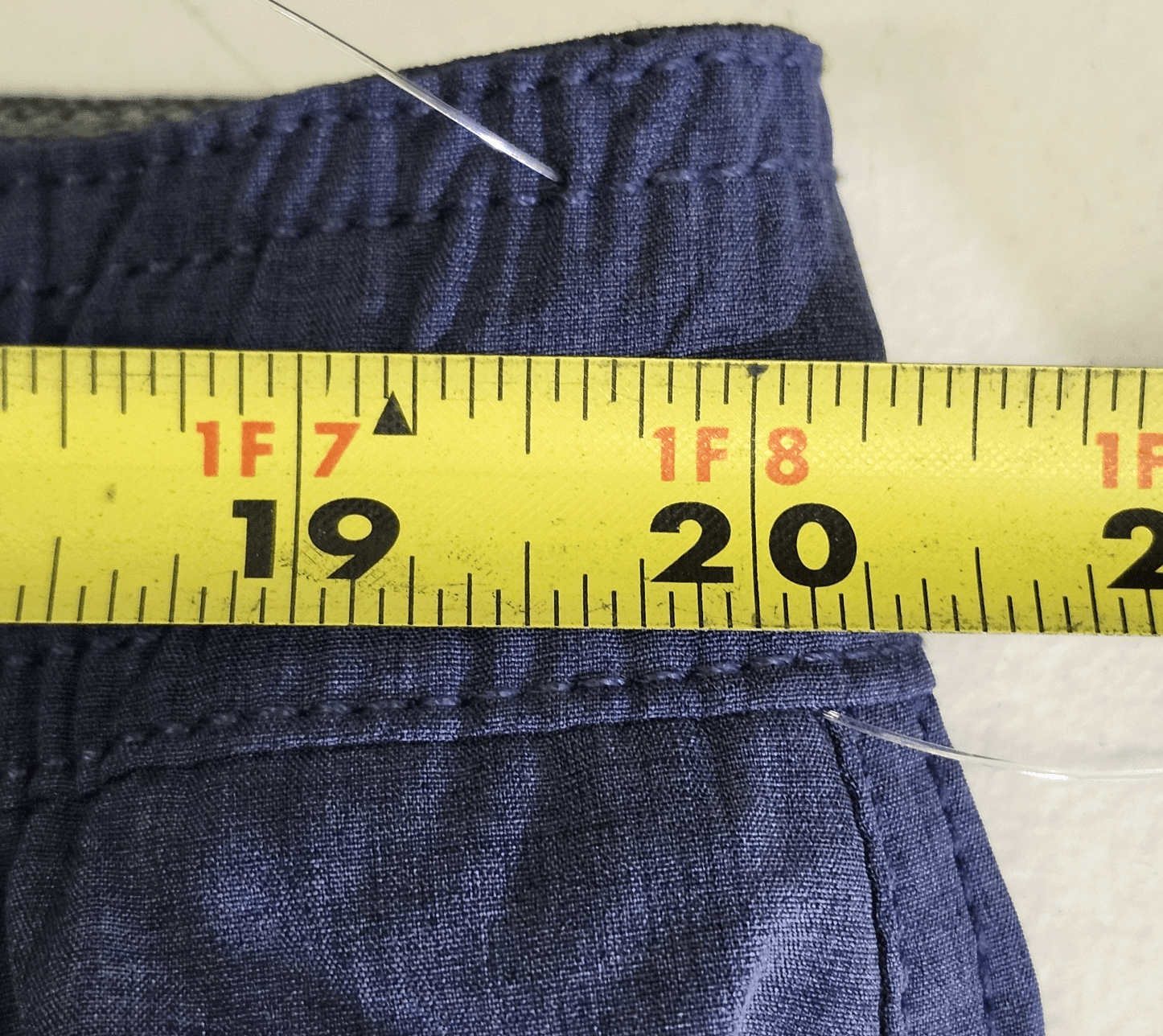 Kenneth Cole Men's 2X Heathered Tech Performance Shorts Blue Lightweight NEW - Thumbnail 2