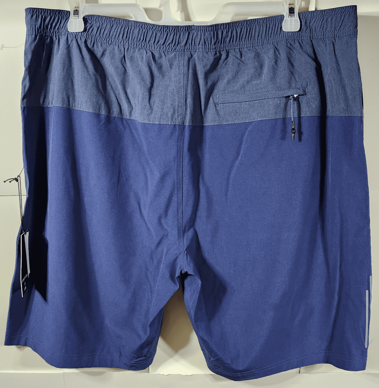 Kenneth Cole Men's 2X Heathered Tech Performance Shorts Blue Lightweight NEW - Thumbnail 6