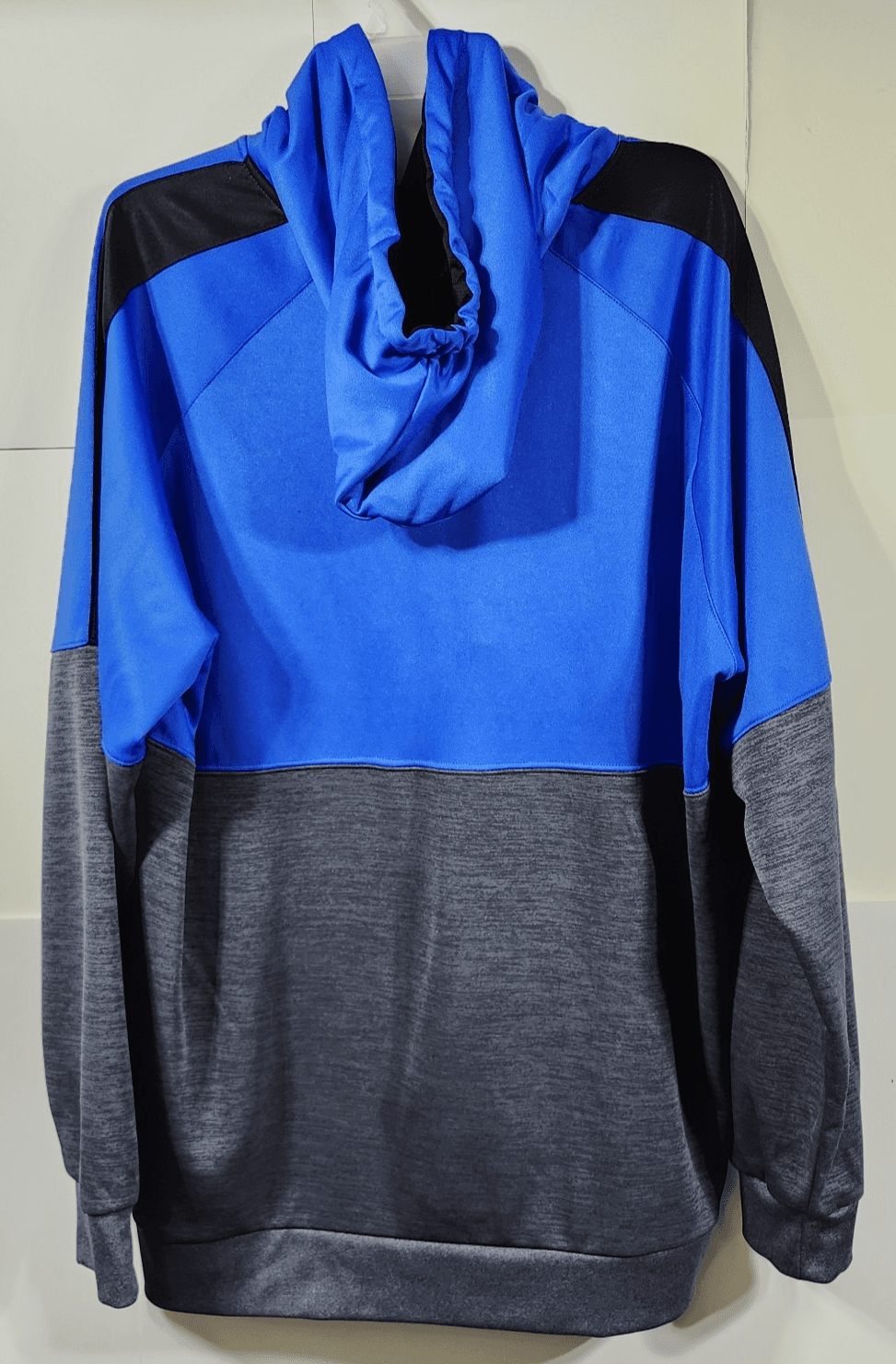 And1 Mens XL Hooded Sweatshirt Blue & Black Long Sleeve Hoodie W/Pocket - Thumbnail 6
