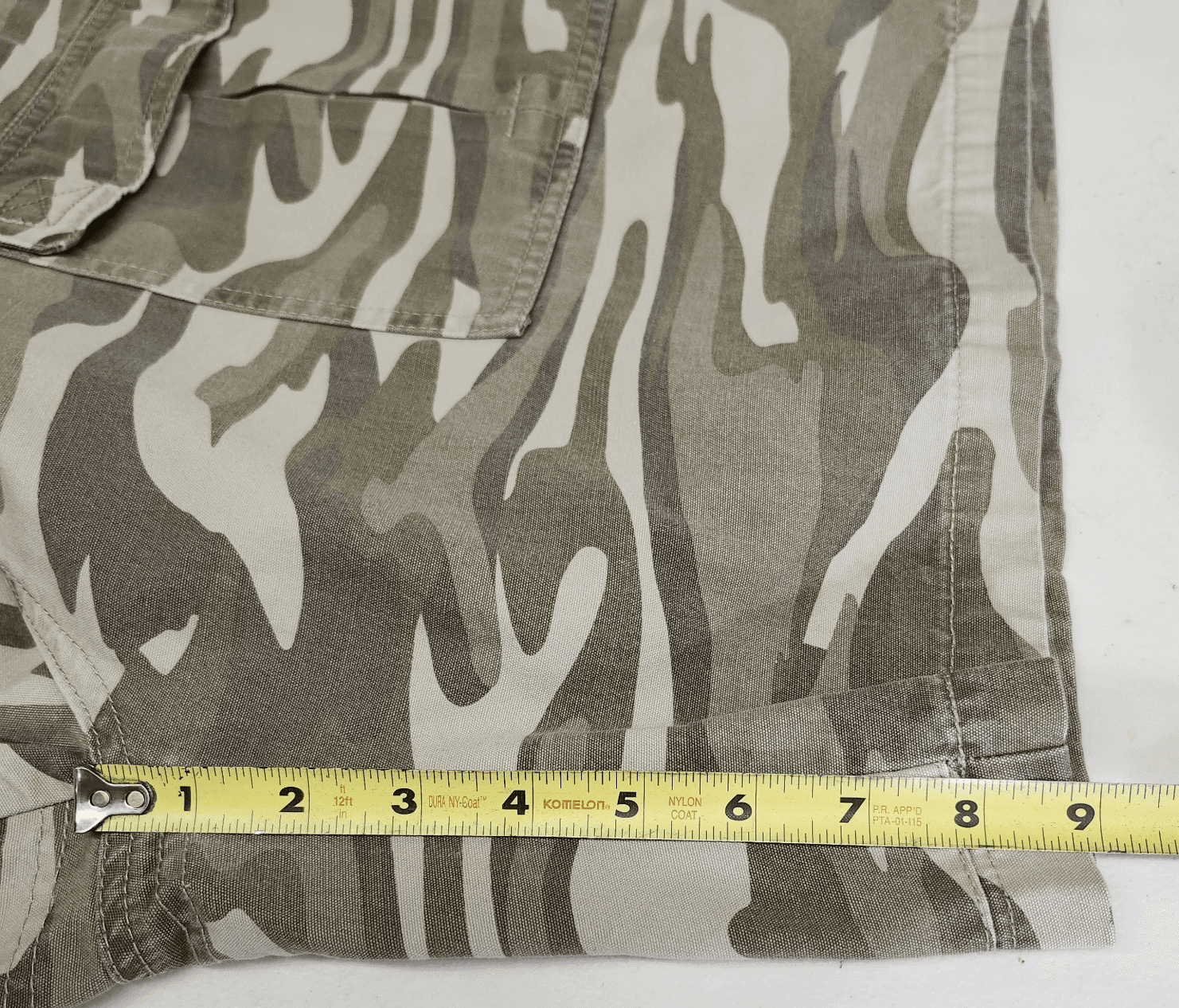 Cabelas Casuals Size 40 Baggy Y2K Camo Cargo Shorts Ripstop Utility Gorpcore - Thumbnail 3