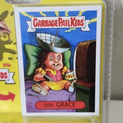 1976 Dodge B-100 Dish Grace 1/64 Garbage Pail Kids Toy Vehicle Greenlight NEW - Thumbnail 3