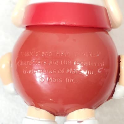 M&M's Mini Character Red w/Hat Toy Figure - Thumbnail 6