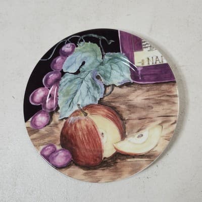 American Atelier 3 Plates NAPA #5309 Dessert Salad Cheese Fruit Wine Snack Food - Thumbnail 4