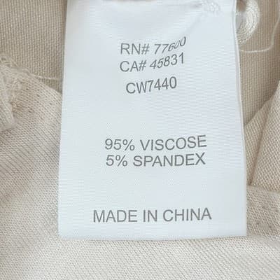Chaser Womens Bodysuit Shirt Top Size Large Sparkly Beige NEW - Thumbnail 10