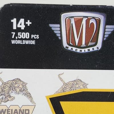 M2 Machines 1970 Ford Torino GT 429 SCJ White Car 1/64 Toy Vehicle NEW - Thumbnail 5
