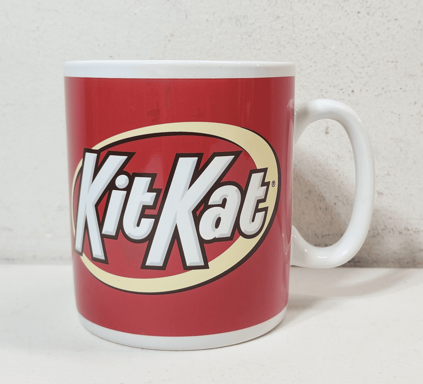 Kit Kat Coffee Mug Cup Large 12oz Red and White - Thumbnail 2