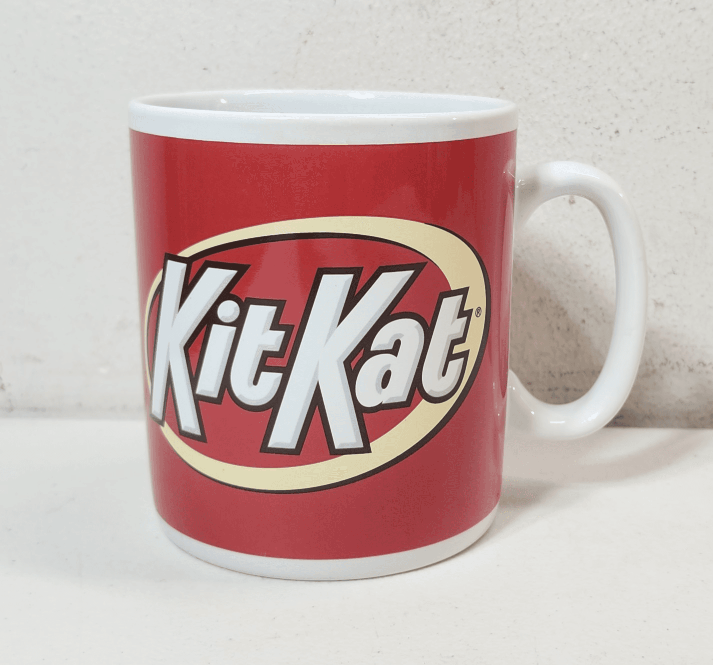 Kit Kat Coffee Mug Cup Large 12oz Red and White