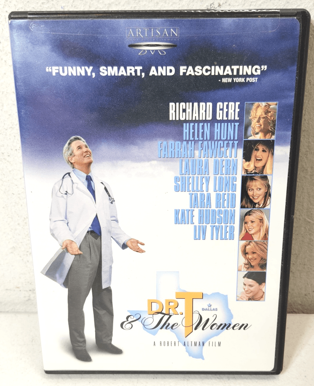 Dr. T & The Women DVD Movie Richard Gere Kate Hudson