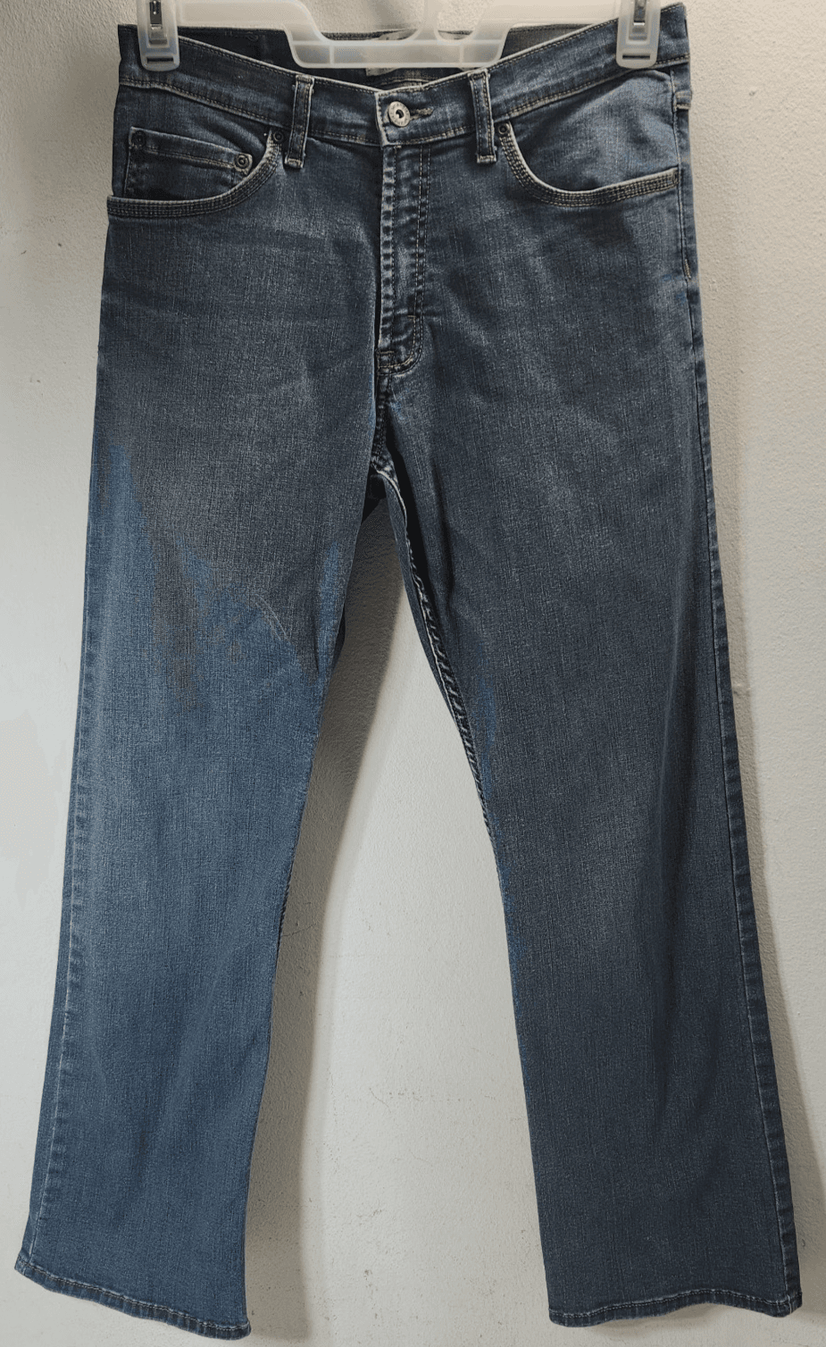 Wrangler Relaxed Boot Jeans Mens Size 29x30 Blue Denim Pants Cowboy Western - Thumbnail 5
