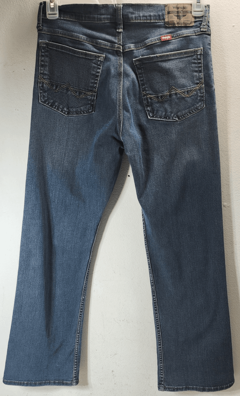 Wrangler Relaxed Boot Jeans Mens Size 29x30 Blue Denim Pants Cowboy Western - Thumbnail 4