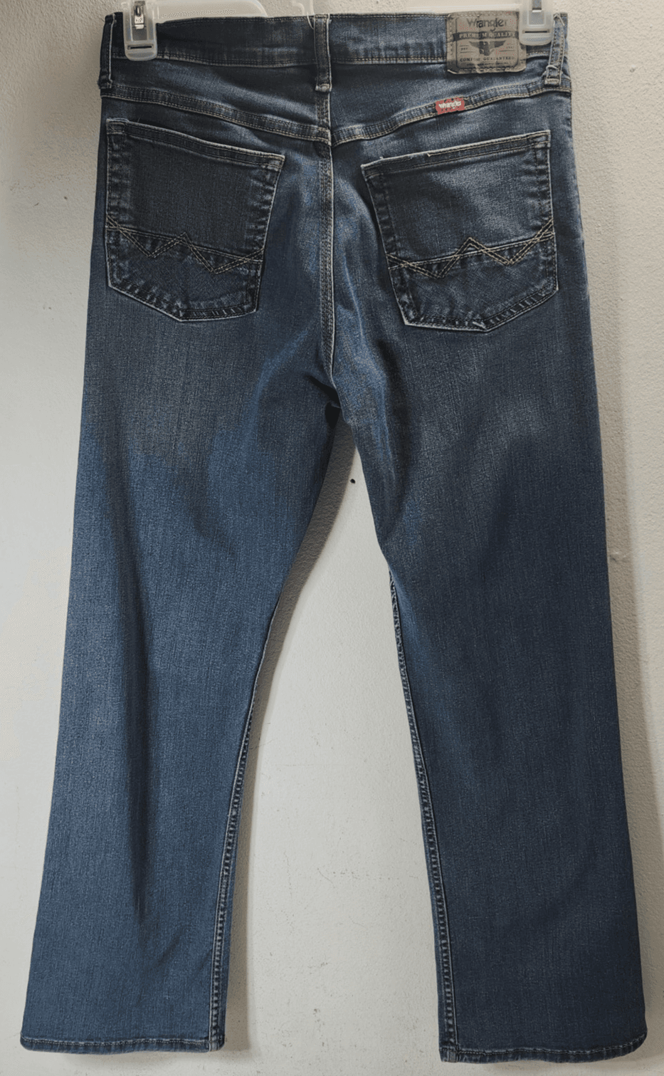 Wrangler Relaxed Boot Jeans Mens Size 29x30 Blue Denim Pants Cowboy Western - Thumbnail 6