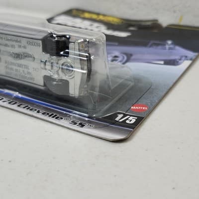 Hot Wheels Fast & Furious 1970 Chevelle SS Gray 1/64 Car Toy Vehicle NEW - Thumbnail 6