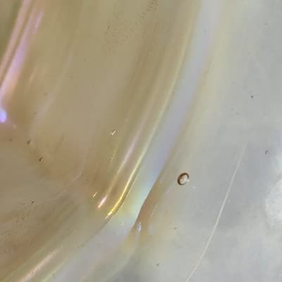 Carnival Glass Iridescent Dish Bowl 9" Home Decor - Thumbnail 5