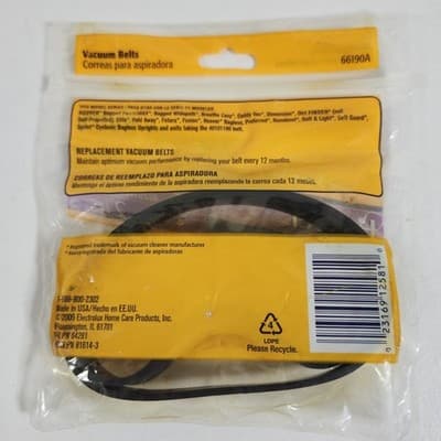 Hoover Vacuum Belts 190 Agitator 40201190 NEW - Thumbnail 5