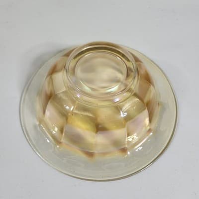 Carnival Glass Iridescent Dish Bowl 9" Home Decor - Thumbnail 8