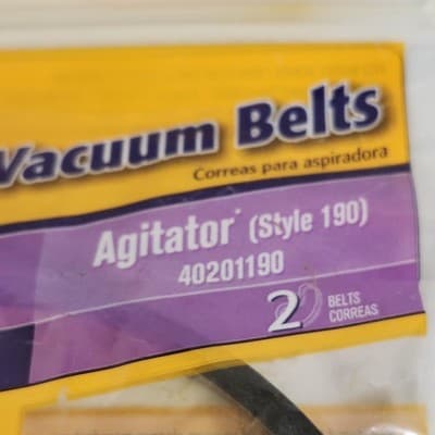 Hoover Vacuum Belts 190 Agitator 40201190 NEW - Thumbnail 2