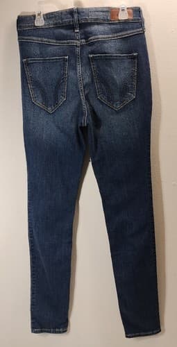 Hollister Womens Jeans High Rise Skinny Size 3 Blue Stretch Denim Pants - Thumbnail 4