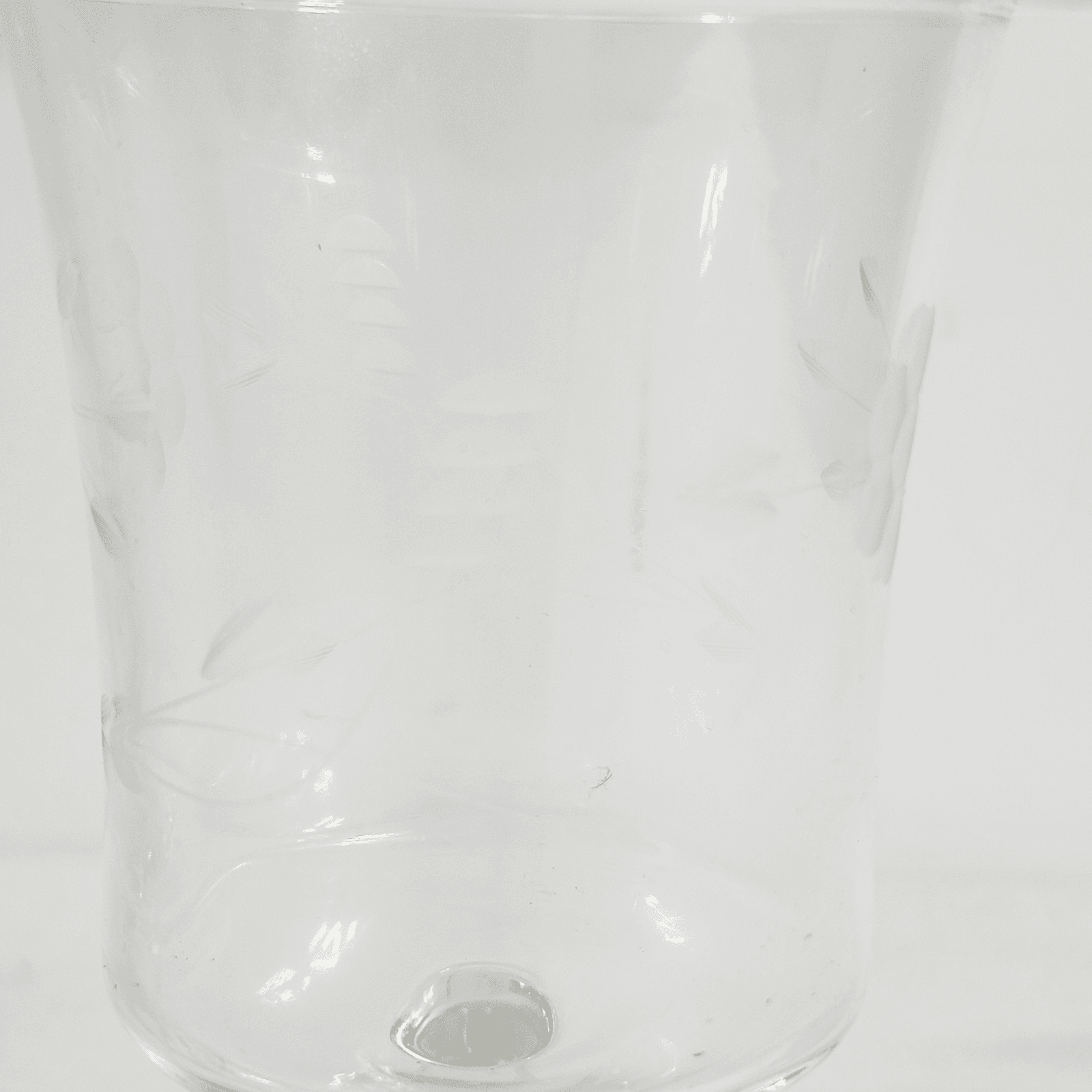 Tuscany Crystal Wine Glasses Etched Design 6" Home Bar Decor - Thumbnail 3