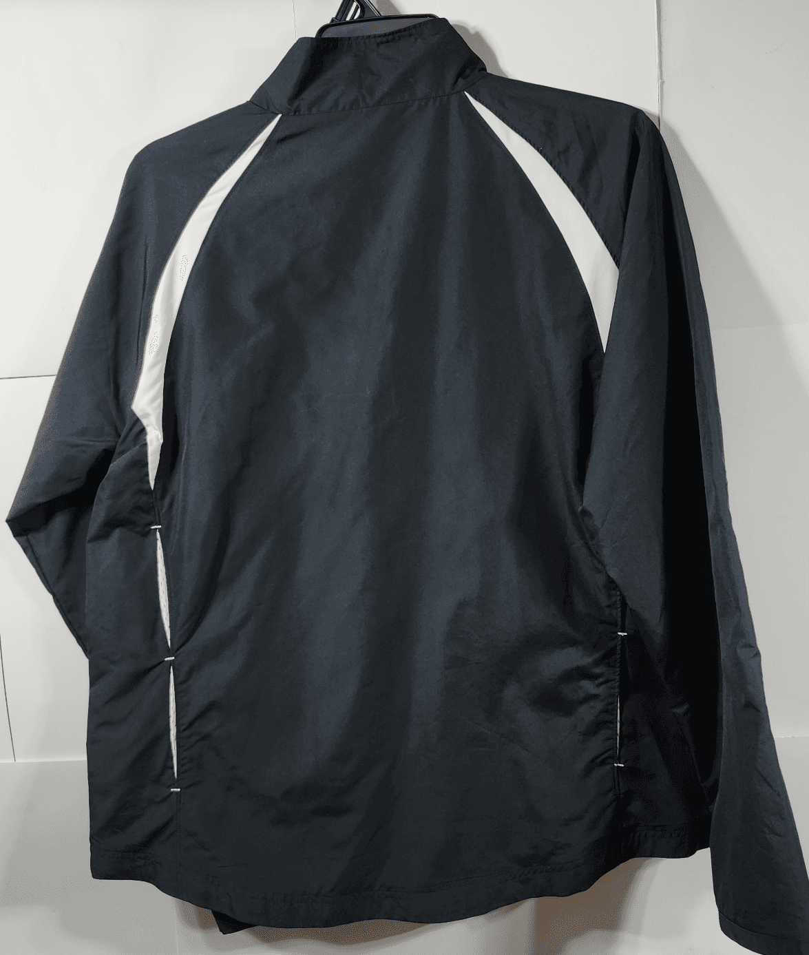 Under Armour Jacket Womens Medium Black White All Season Full Zip Lightweight - Thumbnail 6