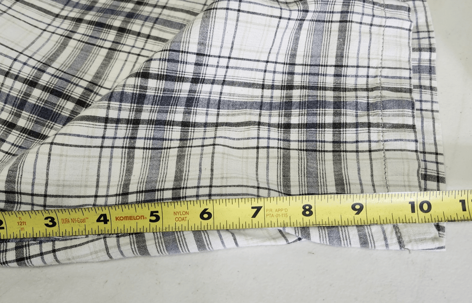 Weatherproof Shorts Men's Size 34 Plaid Cotton With Pockets NEW - Thumbnail 3