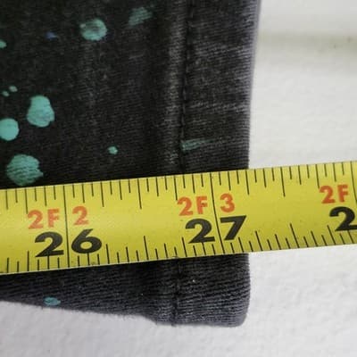 Demolition Mens 38 Jeans Black With Blue Spots Skinny Denim Pants - Thumbnail 3
