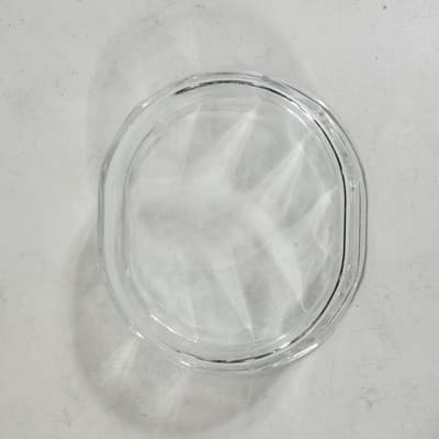 Pyrex Vintage 804-B Clear Glass Casserole Baking Dish Paneled Sides 1.7 L - Thumbnail 7