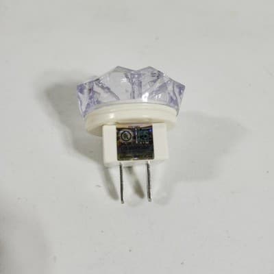 LED Night Light Clear White Plastic - Thumbnail 2